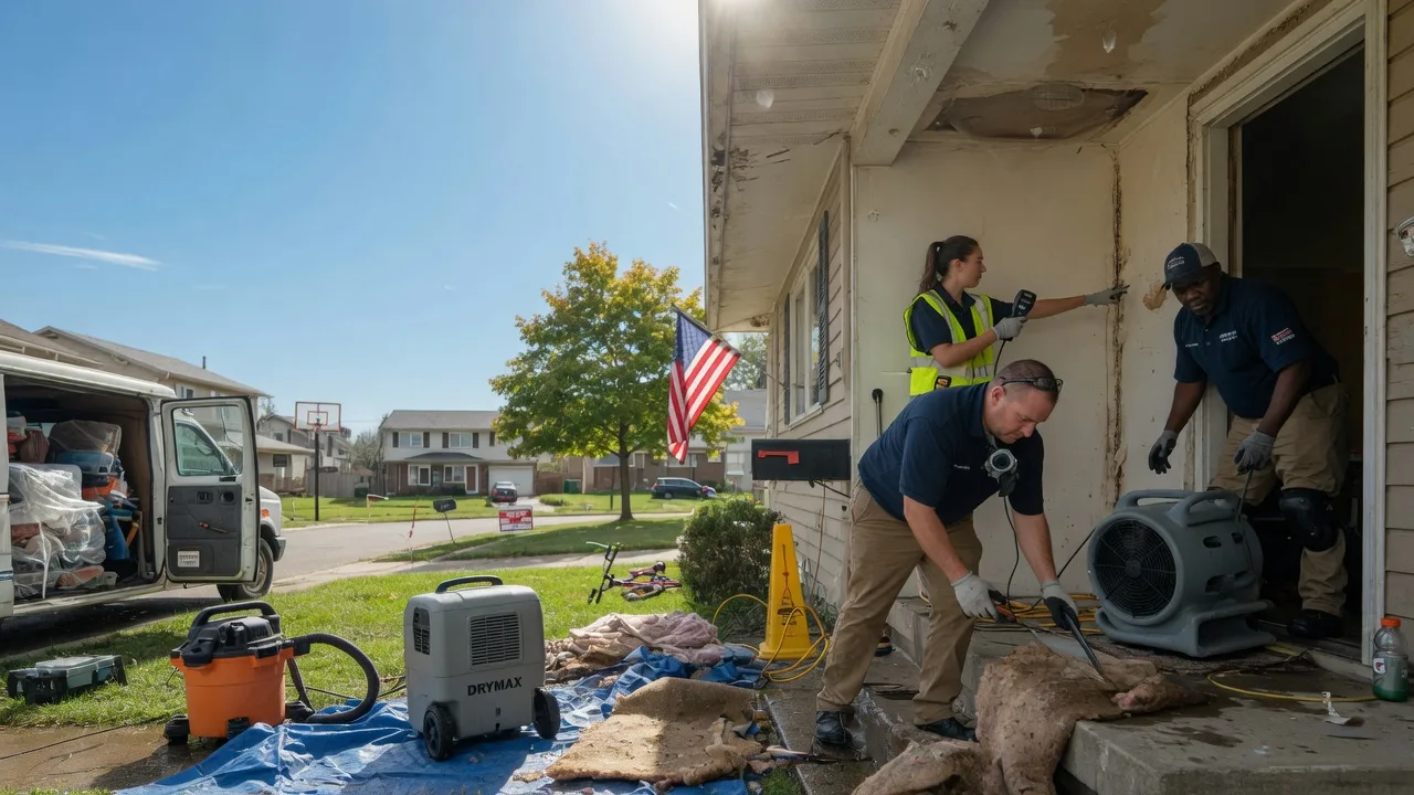 Water Damage Restoration in Newport, MI near me